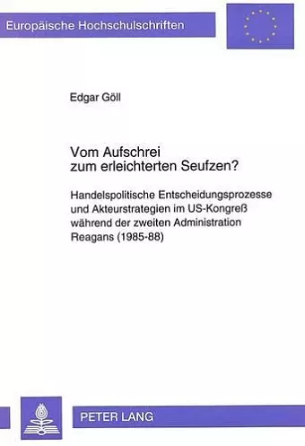 Vom Aufschrei Zum Erleichterten Seufzen? cover