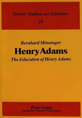 Henry Adams cover