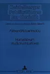 Humaniorum Studiorum Cultores cover