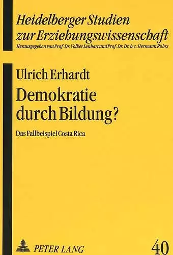 Demokratie Durch Bildung? cover