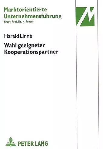 Wahl Geeigneter Kooperationspartner cover