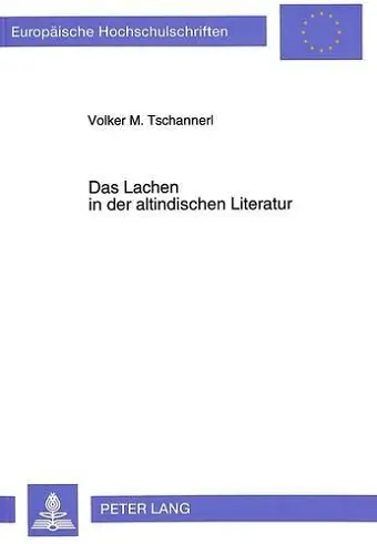 Das Lachen in Der Altindischen Literatur cover