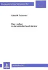 Das Lachen in Der Altindischen Literatur cover