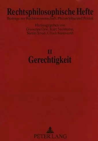 Gerechtigkeit cover