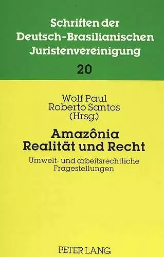 Amazônia: Realitaet Und Recht cover