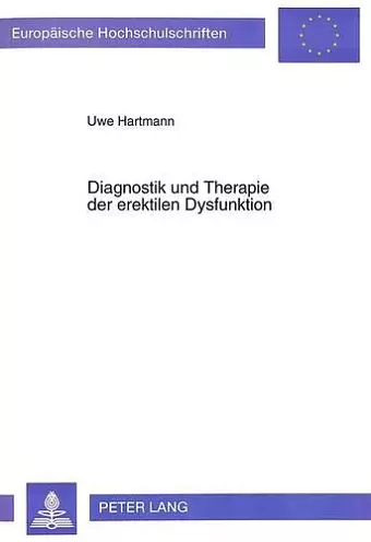 Diagnostik Und Therapie Der Erektilen Dysfunktion cover