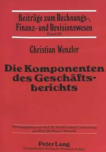 Die Komponenten Des Geschaeftsberichts cover