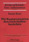 Die Komponenten Des Geschaeftsberichts cover