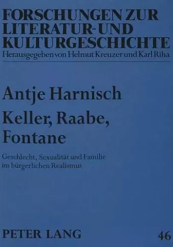 Keller, Raabe, Fontane cover