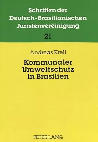 Kommunaler Umweltschutz in Brasilien cover