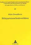 Mehrparteienschiedsverfahren cover