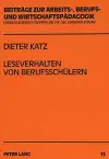 Leseverhalten Von Berufsschuelern cover