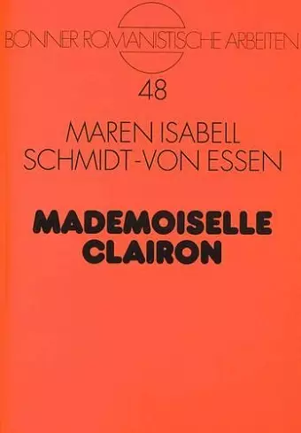 Mademoiselle Clairon cover