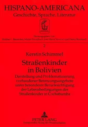 Straßenkinder in Bolivien cover