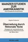 Ueberredung Durch Fiktionale Texte cover