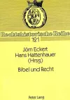 Bibel Und Recht cover