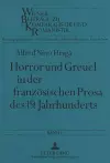 Horror Und Greuel in Der Franzoesischen Prosa Des 19. Jahrhunderts cover