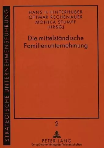 Die Mittelstaendische Familienunternehmung cover