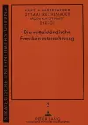 Die Mittelstaendische Familienunternehmung cover