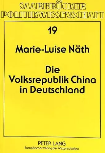 Die Volksrepublik China in Deutschland cover