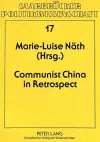 Communist China in Retrospect cover