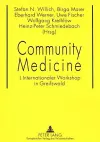 Community Medicine cover