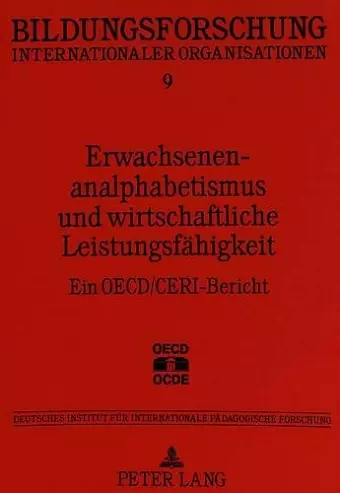 Erwachsenenanalphabetismus Und Wirtschaftliche Leistungsfaehigkeit cover