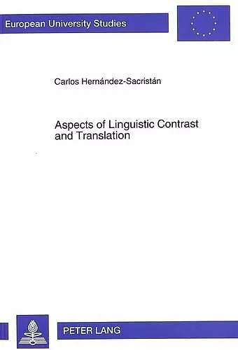 Aspects of Linguistic Contrast and Translation cover