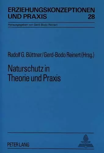 Naturschutz in Theorie Und Praxis cover