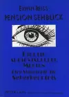 Pension Sehblick- Eidetik Audiovisueller Medien cover