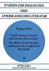 «Earth Rising to Heaven and Heaven Descending»- Die Werke Emily Brontës Im Kontext Der Englischen Romantik cover