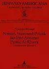 Nation, Staat Und Politik Bei José Antonio Primo de Rivera cover