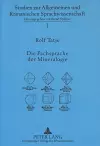 Die Fachsprache Der Mineralogie cover