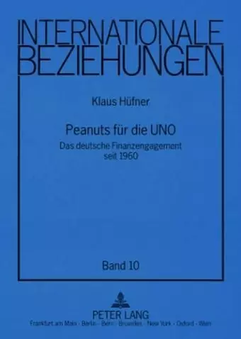 Peanuts Fuer Die Uno cover