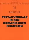 Textadverbiale in Den Romanischen Sprachen cover