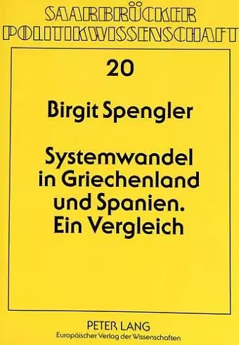 Systemwandel in Griechenland Und Spanien cover