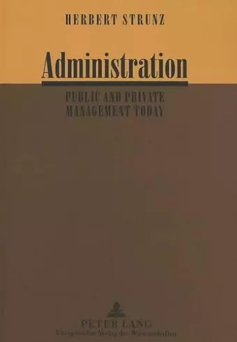 Administration cover