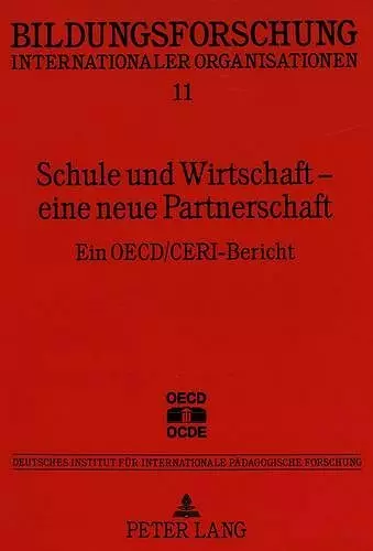 Schule Und Wirtschaft - Eine Neue Partnerschaft cover