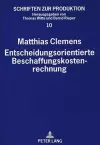 Entscheidungsorientierte Beschaffungskostenrechnung cover