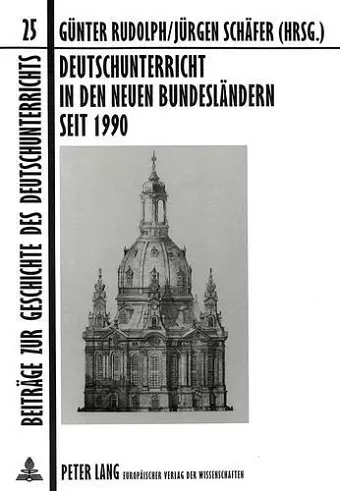 Deutschunterricht in Den Neuen Bundeslaendern Seit 1990 cover