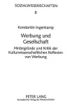 Werbung Und Gesellschaft cover