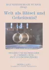 Welt als Raetsel und Geheimnis? cover