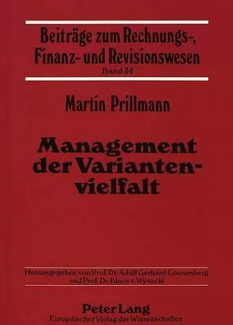 Management Der Variantenvielfalt cover