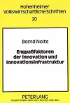 Engpaßfaktoren Der Innovation Und Innovationsinfrastruktur cover