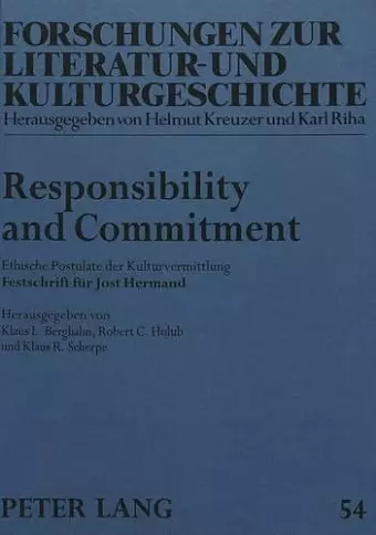 Responsibility and Commitment cover