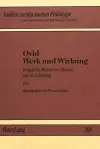 Ovid - Werk Und Wirkung cover