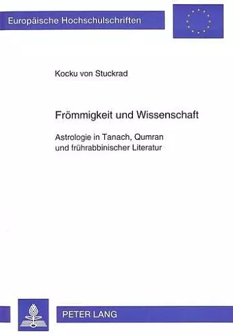 Froemmigkeit Und Wissenschaft cover