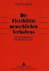 Die Flexibilitaet Menschlichen Verhaltens cover