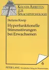 Hyperfunktionelle Stimmstoerungen Bei Erwachsenen cover