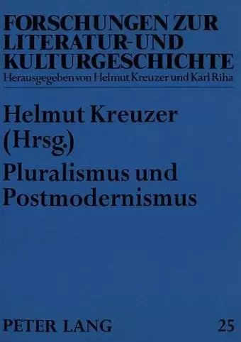 Pluralismus Und Postmodernismus cover